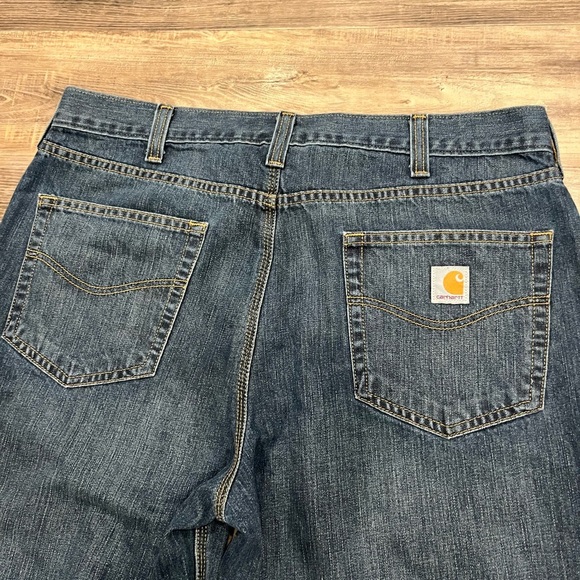 Carhartt Men's Blue Jeans 38x34 - Picture 8 of 8